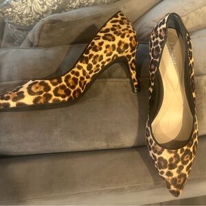 Beautiful Women’s Alfani Step Flex Leopard 3 “ Heels Size 9M